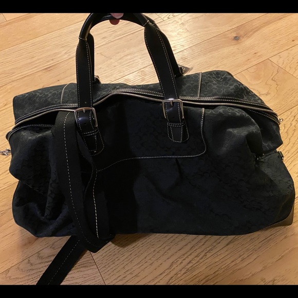 Large coach travel duffel bag - Picture 6 of 6